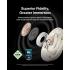Belkin SoundForm Isolate Active Noise-Cancelling Wireless Headphones, over ear headphones with mic, Bluetooth headphones with 60H playtime, deep bass, CloudCushion ear cups for travel, home, office - White